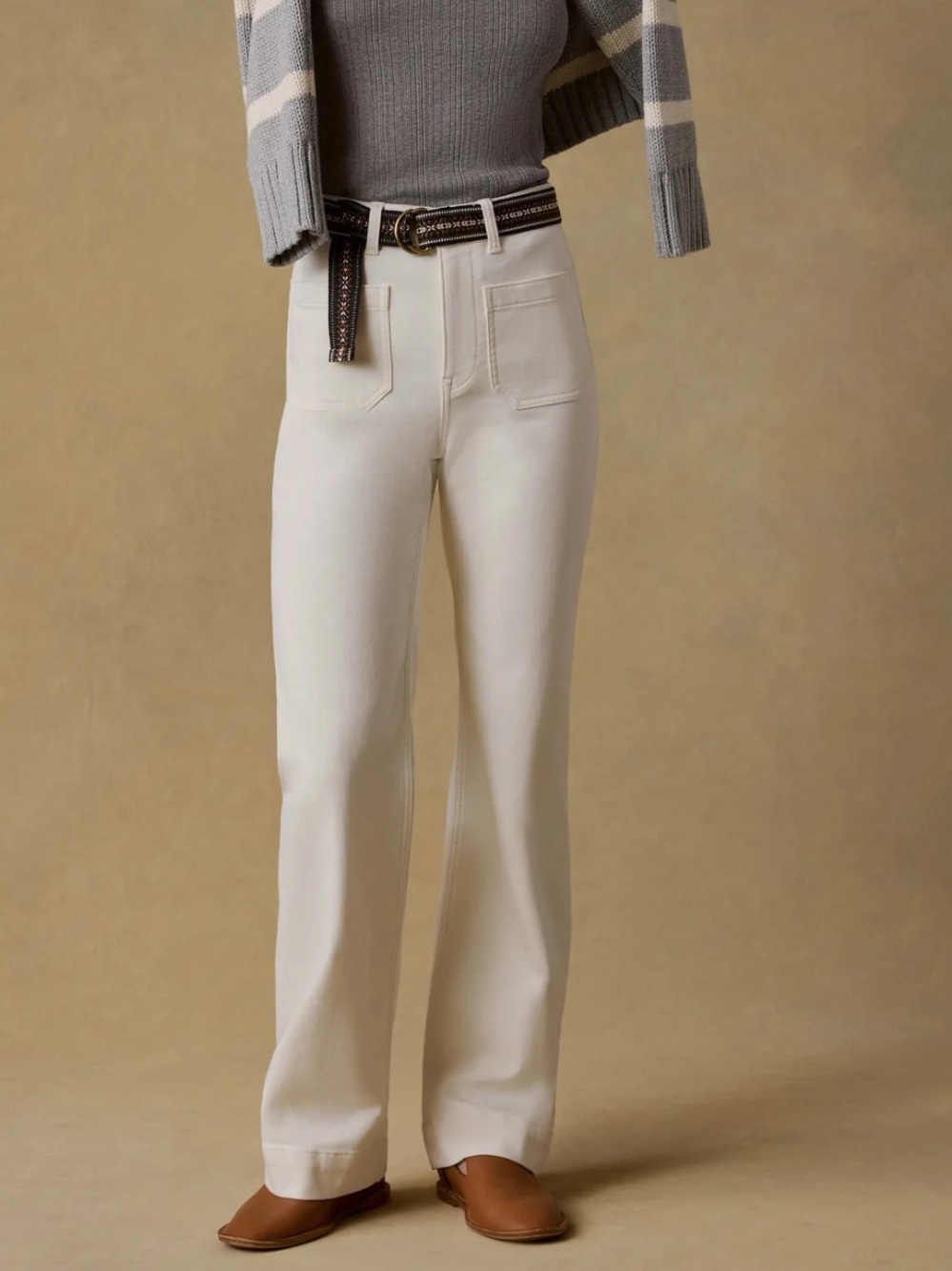 Faherty Stretch Terry Patch Pocket Pant